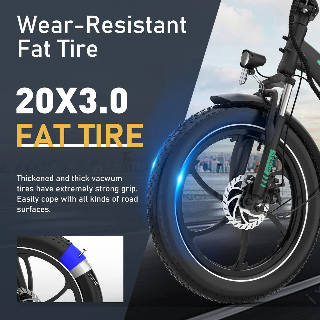HITWAY BK6S Folding Electric BikeLift Up E-Bike£649.0HITWAY BK6S Folding Electric Bike