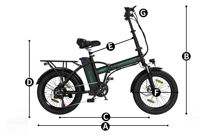 HITWAY BK11 Folding Electric Bike