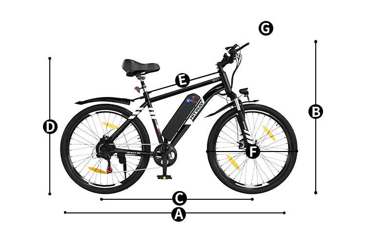 HITWAY BK15 Electric Bike CommuterLift Up E-Bike£549.0HITWAY BK15 Electric Bike Commuter