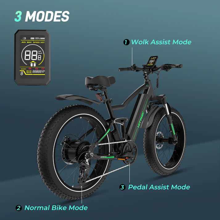 HITWAY BK9 E-bike MountainLift Up E-Bike£999.0HITWAY BK9 E-bike Mountain