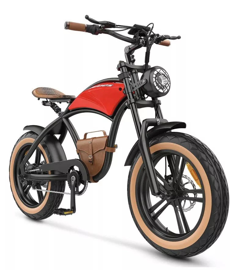 HIDOES B10 Fat Tire Mountain Electric Bike 1000WLift Up E-Bike£840.00