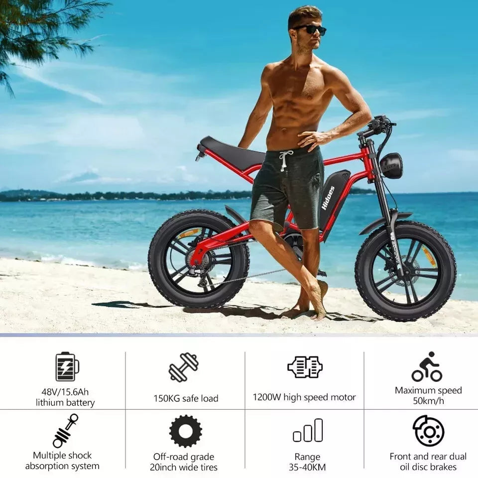 HIDOES B6 Electric Bike 1200 WLift Up E-Bike£1025.00