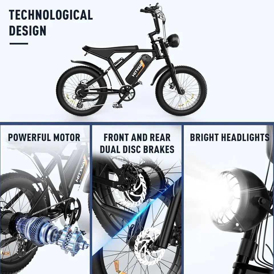 HITWAY Bk29 E-bikes 48V 18AH MountainMy Store£740.00