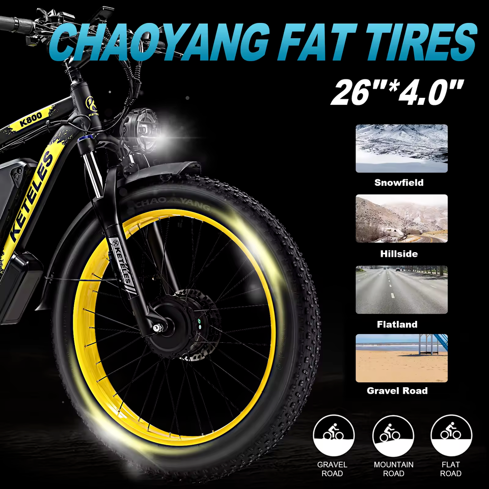 KETELES K800 Dual Motor E-Bike 2000WMy Store£1159.00