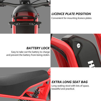 HIDOES B6 Electric Bike 1200WLift Up E-Bike£1025.0HIDOES B6 Electric Bike 1200 W